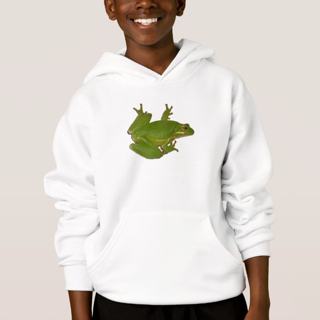 Green Treefrog Kid Sweatshirt (Anverso)