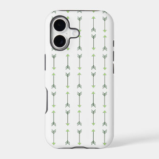 Green Tribal Arrow Pattern