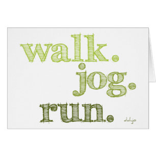 GREEN WALK JOG RUN (fuente SHADED)