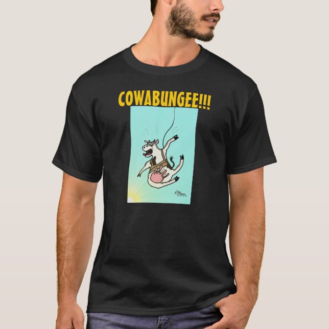 Green Weenii "¡COWABUNGEE!" Camiseta (Anverso)