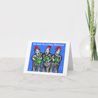 Green Weenii: Tarjeta "Te deseamos un Navidad de h