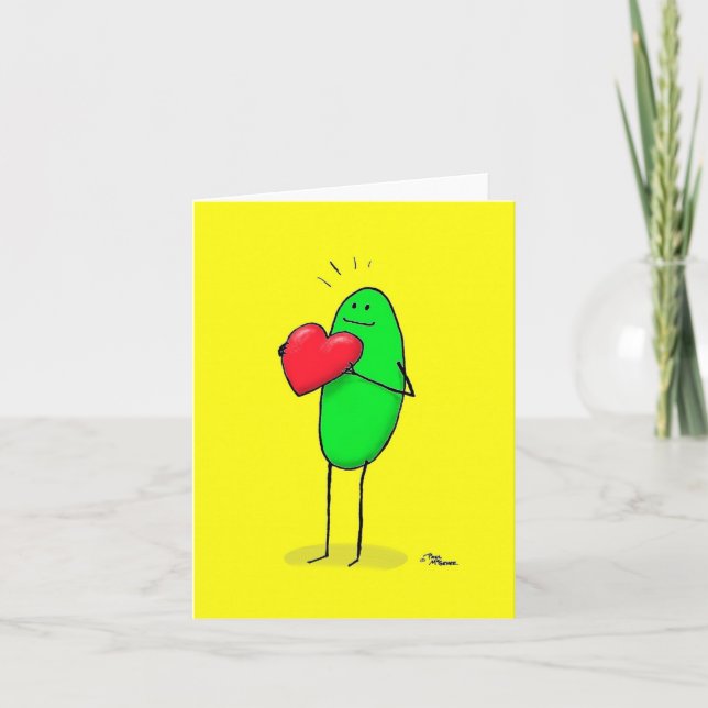 Green Weenii "Todo lo que necesitas es..." Tarjeta (Anverso)