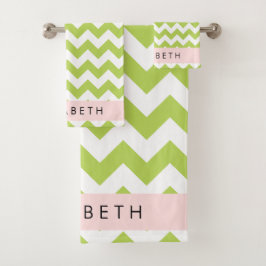 Green Zigzag, Green Chevron, Tu Nombre