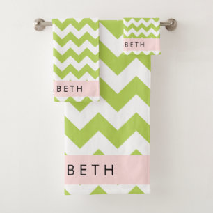Green Zigzag, Green Chevron, Tu Nombre