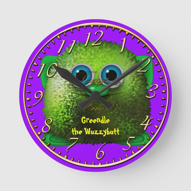 Greendle, el reloj de los Personalizados divertido (Anverso)