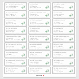 Greenhouse | Etiquetas individuales de dirección d