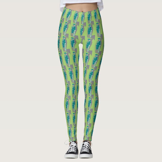 Greens Martini Shakers Leggings (Anverso)