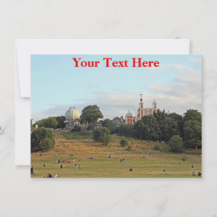 Greenwich Park personalizable, London Card