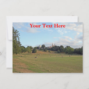 Greenwich Park personalizable, tarjeta de Londres