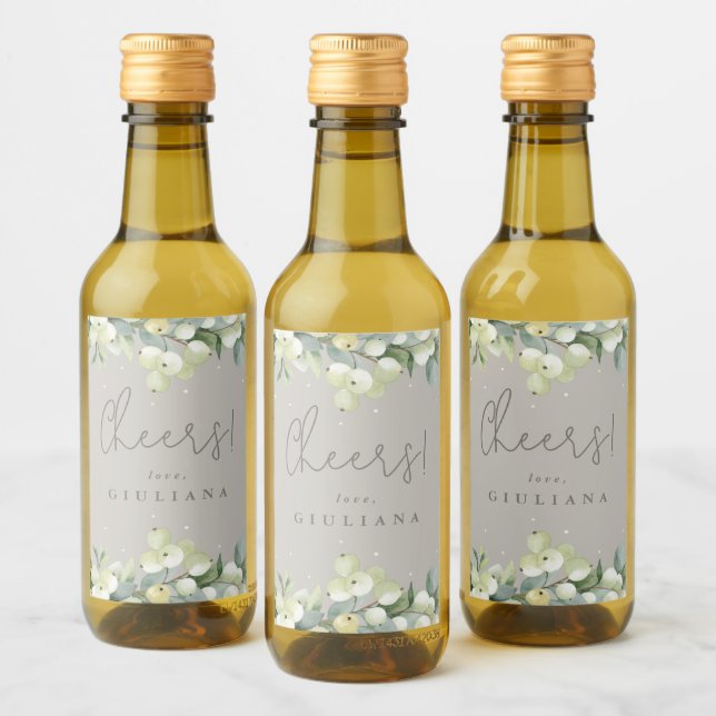 Greige Snowberry+Eucalyptus Bachelorette Mini (Botellas)