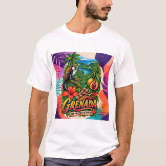 Grenada Good Vibes Have an Address Camiseta