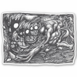 Grendel Mother Dream Vinyl Pegatina