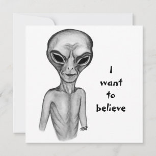 Grey Alien , quiero creer