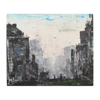 Grey City Abstract Print, Value Poster Paper