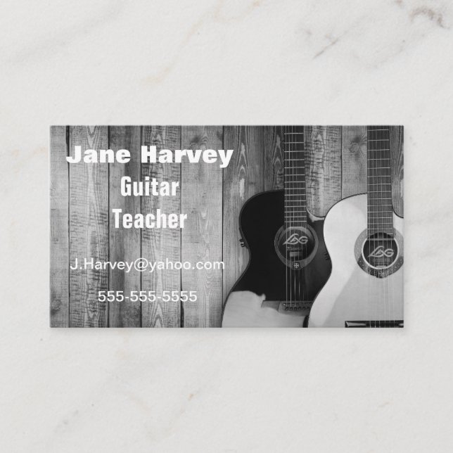 Greyscale, tarjeta de la guitarra (Anverso)