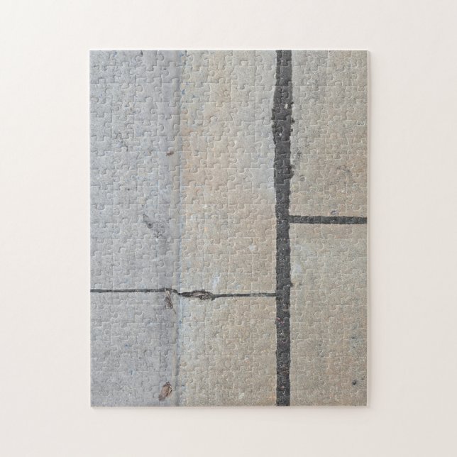 Grid Beneath Our Feet Urban Geometry Puzzle (Vertical)