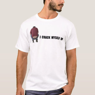 Grieta misma encima de la camisa