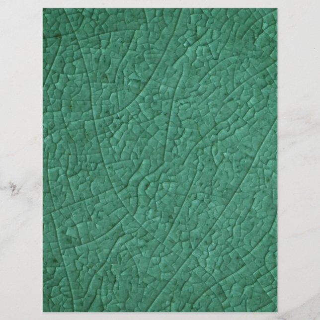 Grietas de piedra verde Flyer (Frente)