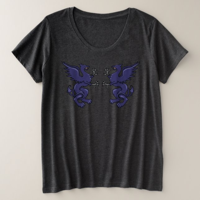 Griffin Escudo T-Shirt (Anverso del diseño)