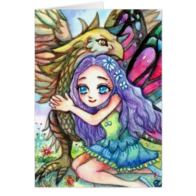 Griffin y hadas (Frente)