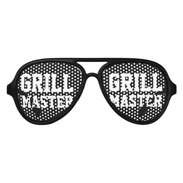 Grill Master BBQ fiestas | Gafas de sol para hombr (Anverso)