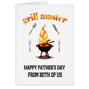 Grill Master De Los Dos Padres De Ee. Uu.