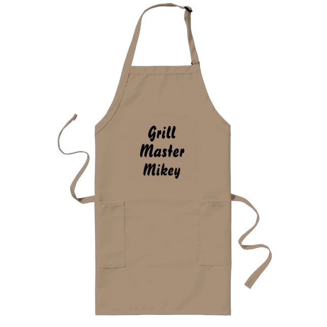 Grill Master modificó el delantal para requisitos (Frente)