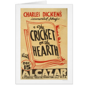 Grillo de Dickens en el hogar WPA 1938