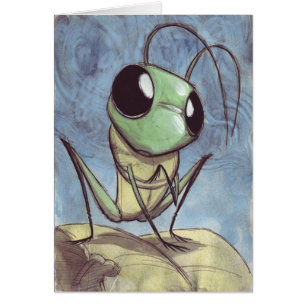 Grillo feo del insecto