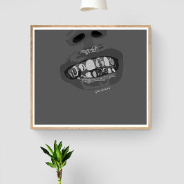 Grillz Aesthetic, Gold Grills (Grillz) arte de die