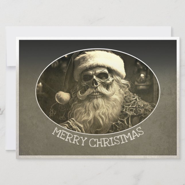 Grim Navidad - Santa Esqueleto  65609 (Anverso)