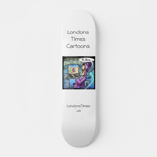 Grim Reaper y Skythe Funny Skateboards (Anverso )