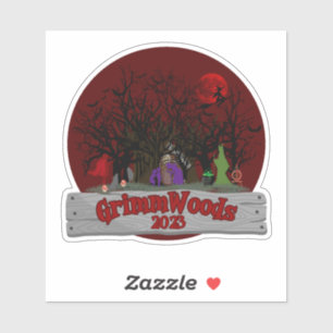 GrimmWoods Pegatina 2023 (Atrás)