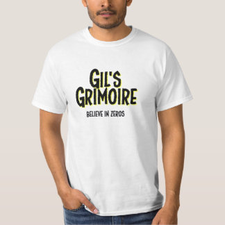 Grimoire de Gil, camiseta gráfica simple