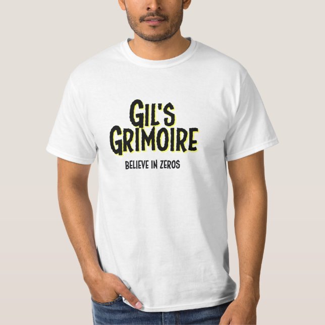 Grimoire de Gil, camiseta gráfica simple (Anverso)