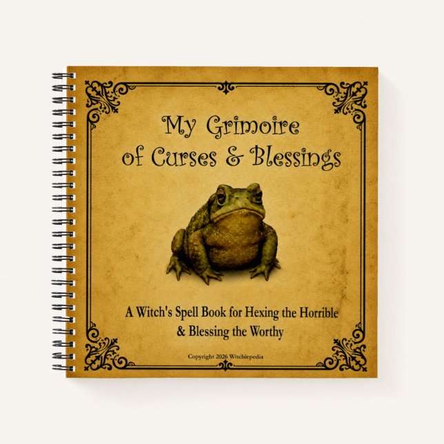 Grimorio de Maldiciones y Bendiciones Libro de Hec (Anverso)