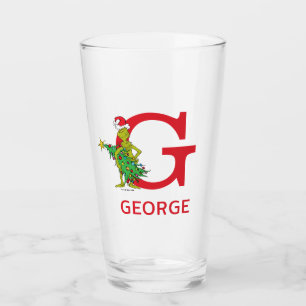 Grinch clásico   Nombre travieso y monograma