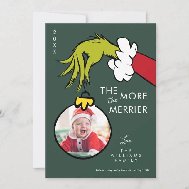 Grinch El Recién nacido más bonito - Foto (Anverso)