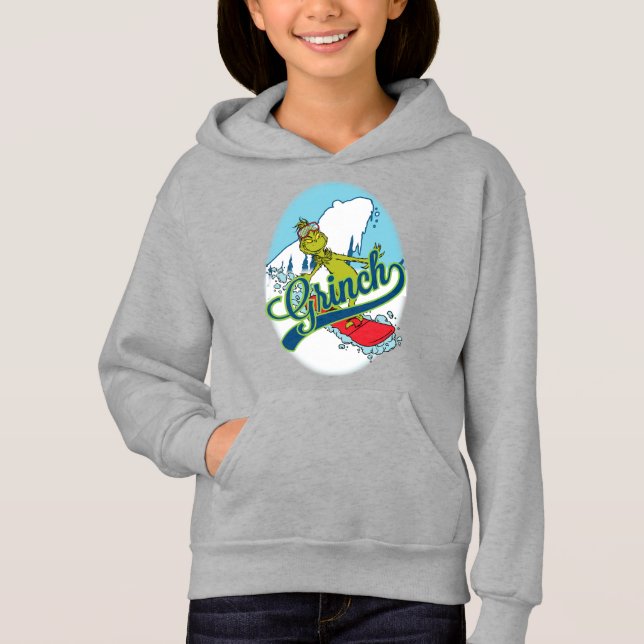 Grinch Snowboarding (Anverso)