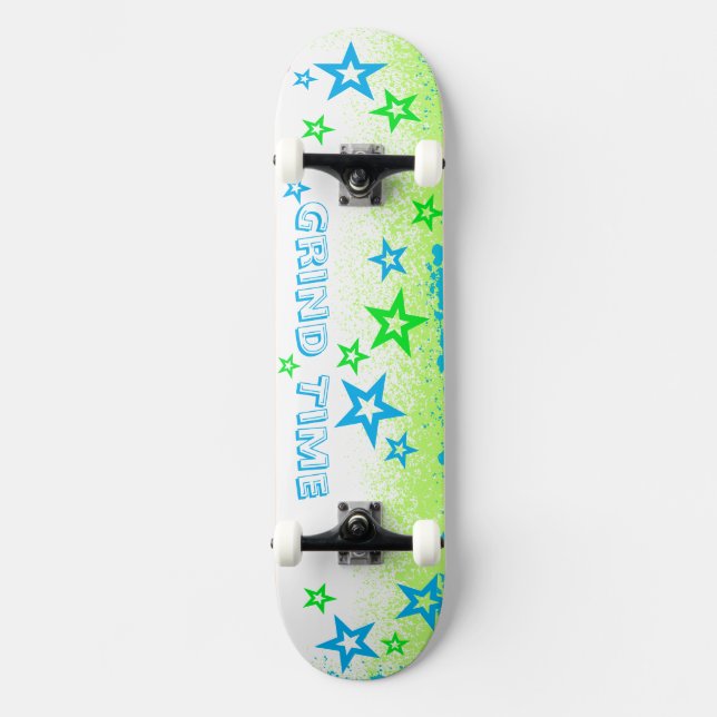Grind Time Skateboard (Anverso)