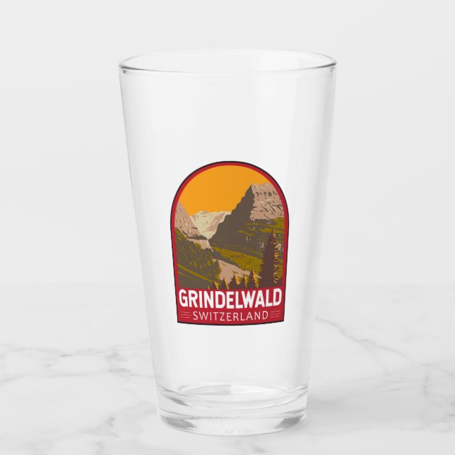 Grindelwald Suiza Viaje al arte (Anverso)