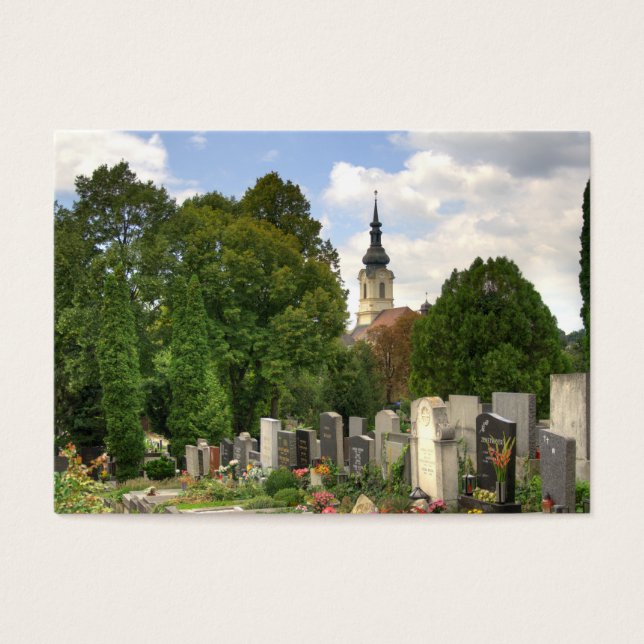 Grinzinger Friedhof, Wien Österreich (Frente)