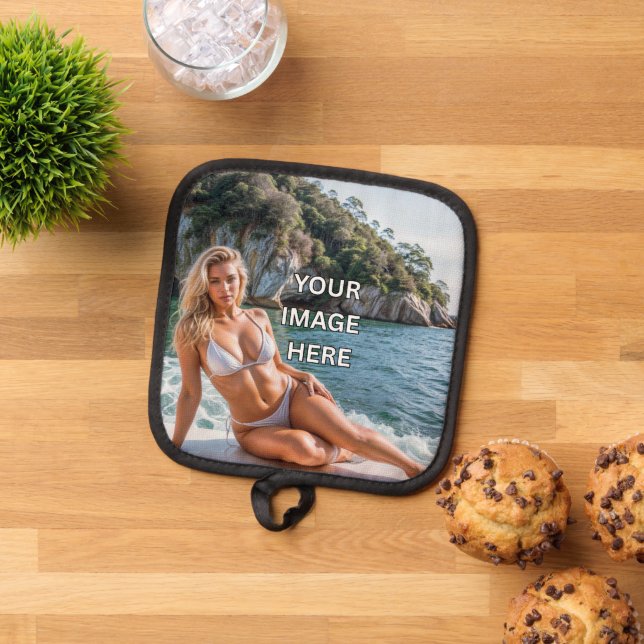 GRIP! 🧤 Custom Pot Holder – No Slip   (De arriba hacia abajo)