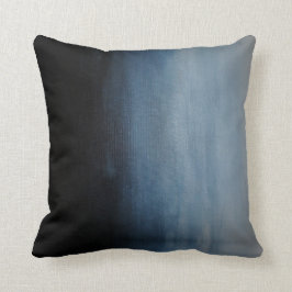 Gris a la almohada azul marino de Ombre