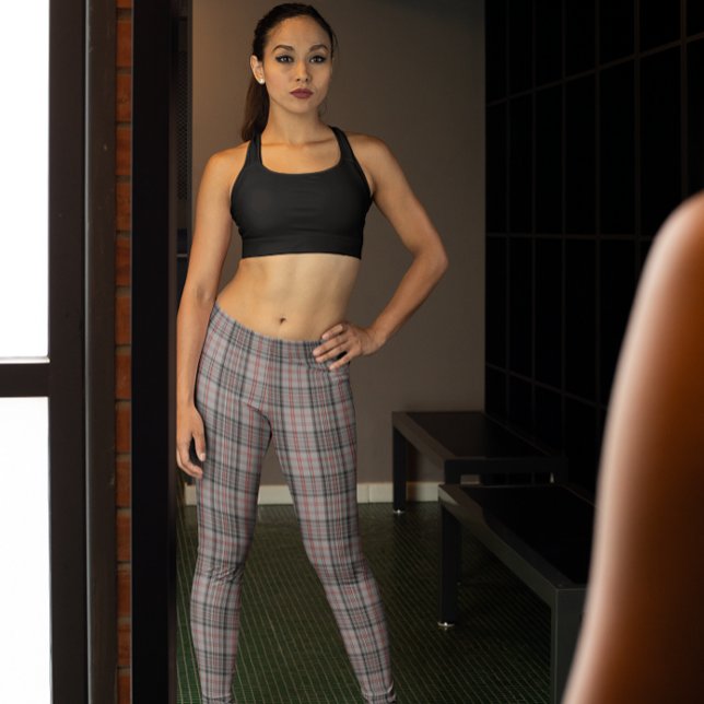 Gris balmoral Tartan Leggings (Subido por el creador)