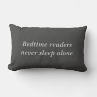 Gris claro sobre almohada lumbar de lectura gris o
