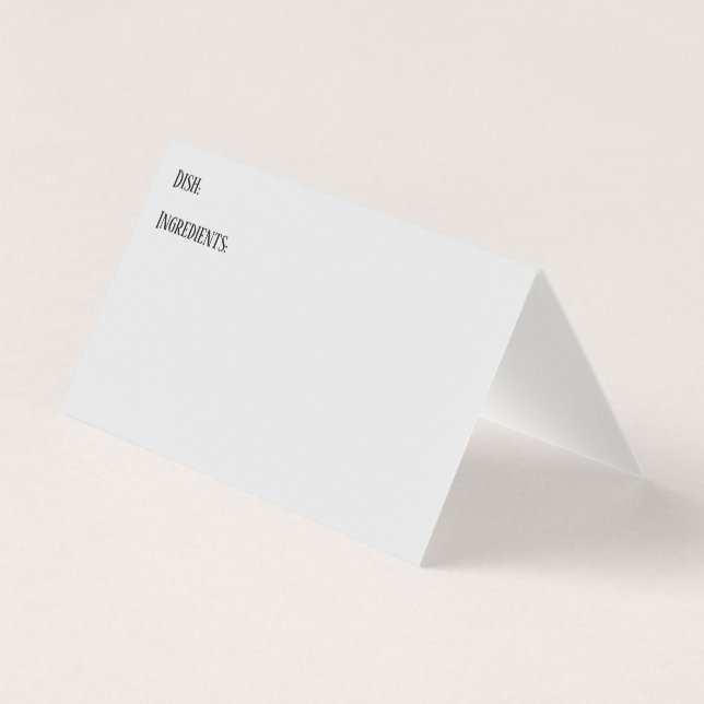 Gris claro, tarjetas de carpas simples para la rec (Anverso)