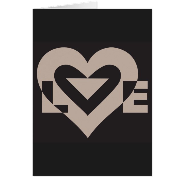 Gris de amor sobre negro (Frente)