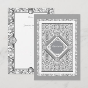 Gris de encaje cerámico