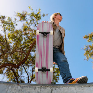 Gris de skateboard con líneas rosadas HAMbWG